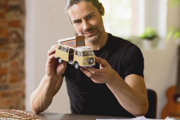Produktbild: VW T2 Camper (Click System), Revell Bausatz zum Zusammenstecken mehrfarbig