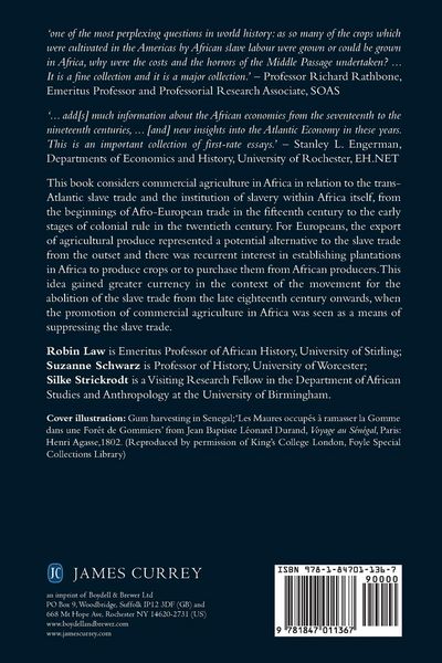 Produktbild: Commercial Agriculture, the Slave Trade & Slavery in Atlantic Africa