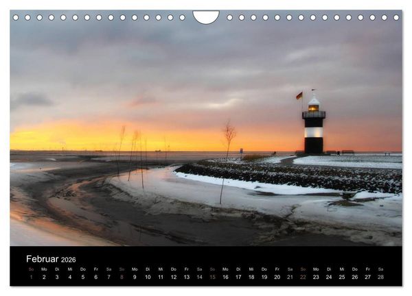 Produktbild: Leuchtturm "Kleiner Preu&szlig;e" (Wandkalender 2026 DIN A4 quer), CALVENDO Monatskalender