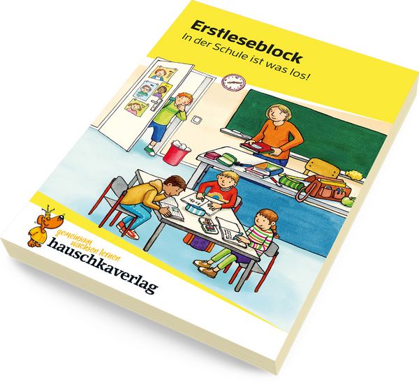 Produktbild: Lesen lernen 1. Klasse f&uuml;r Jungen und M&auml;dchen - In der Schule ist was los!