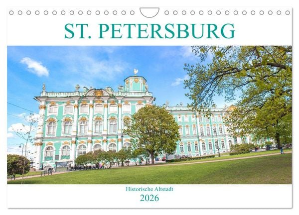 Produktbild: St. Petersburg - Historische Altstadt (Wandkalender 2026 DIN A4 quer), CALVENDO Monatskalender