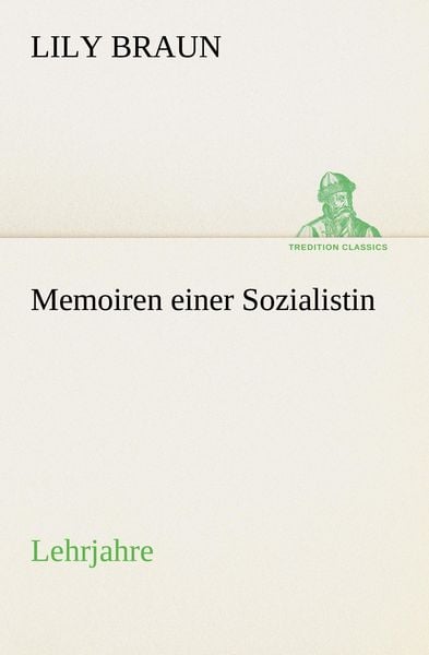 Produktbild: Memoiren einer Sozialistin Lehrjahre