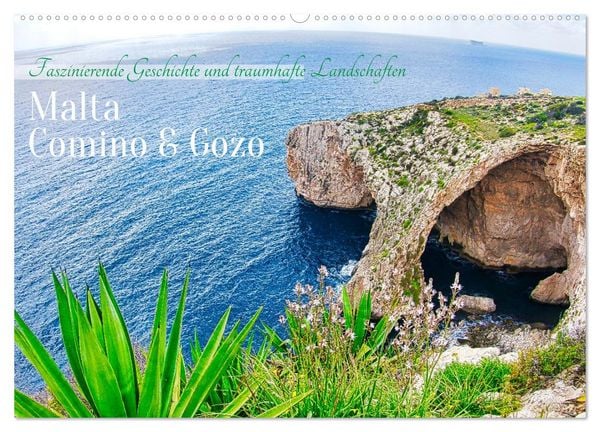 Malta, Comino & Gozo (Wandkalender 2026 DIN A2 quer), CALVENDO Monatskalender