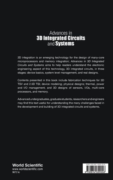 Produktbild: Advances in 3d Integrated Circuits and Systems