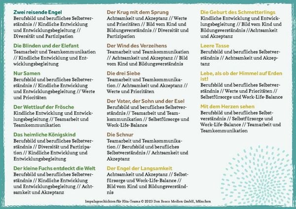 Produktbild: Impulsgeschichten f&uuml;r Kita-Teams