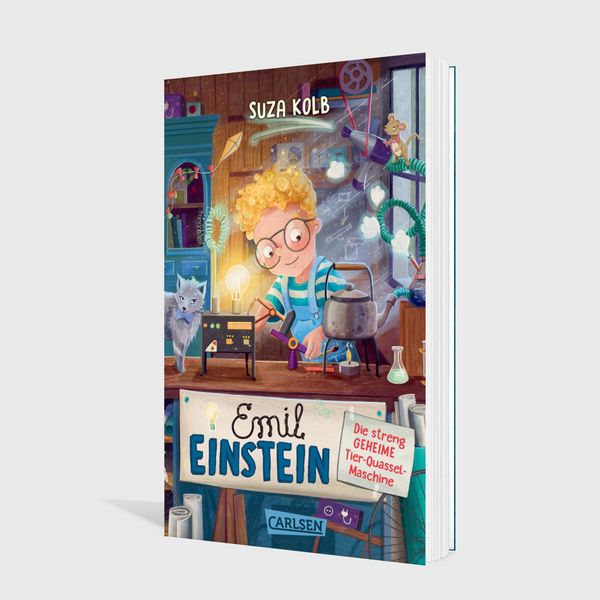 Produktbild: Emil Einstein 1: Die streng geheime Tier-Quassel-Maschine
