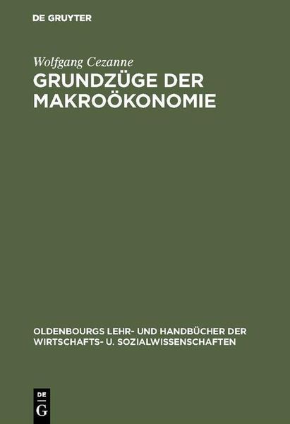 Produktbild: Grundz&uuml;ge der Makro&ouml;konomie