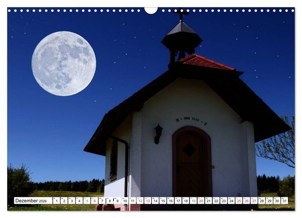Produktbild: Tr&auml;ume im Mondlicht (Wandkalender 2026 DIN A3 quer), CALVENDO Monatskalender