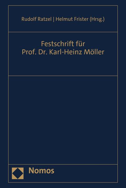 Produktbild: Festschrift f&uuml;r Prof. Dr. Karl-Heinz M&ouml;ller