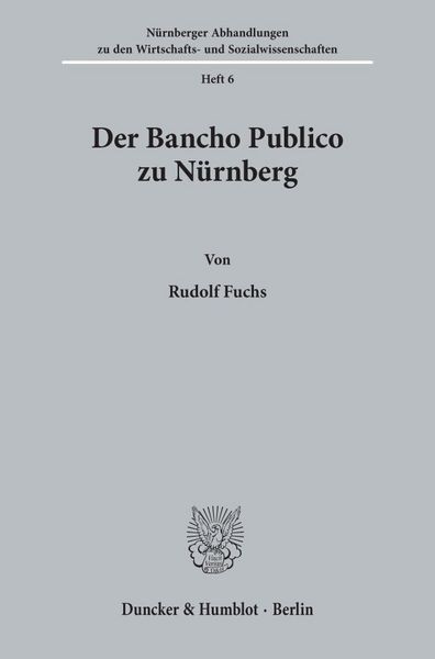 Produktbild: Der Bancho Publico zu N&uuml;rnberg.
