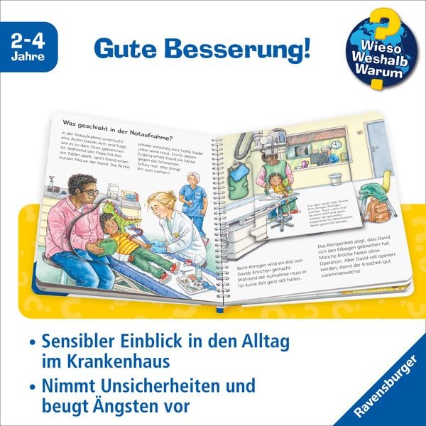Wieso? Weshalb? Warum? junior, Band 75 - Im Krankenhaus