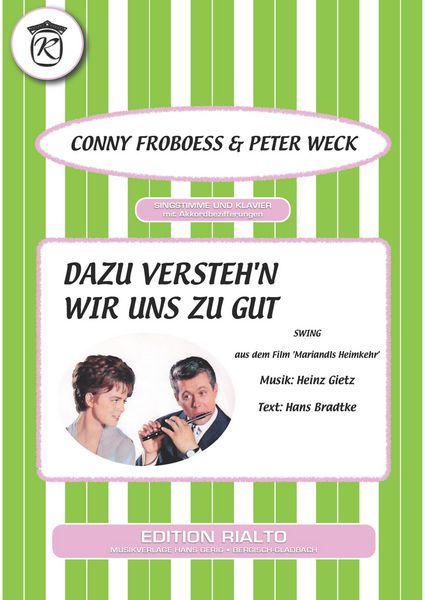 Produktbild: Dazu versteh'n wir uns zu gut