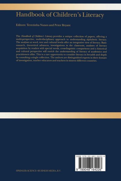 Produktbild: Handbook of Children&rsquo;s Literacy