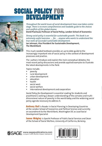 Produktbild: Social Policy for Development
