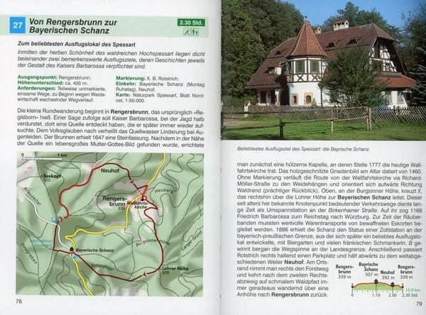 Produktbild: ROTHER Wanderf&uuml;hrer Spessart