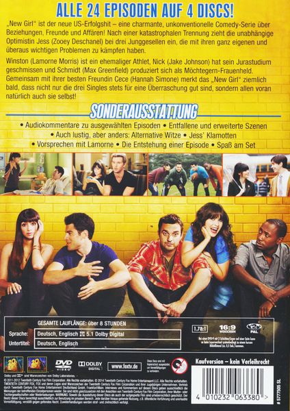 Produktbild: New Girl - Season 1 [4 DVDs]