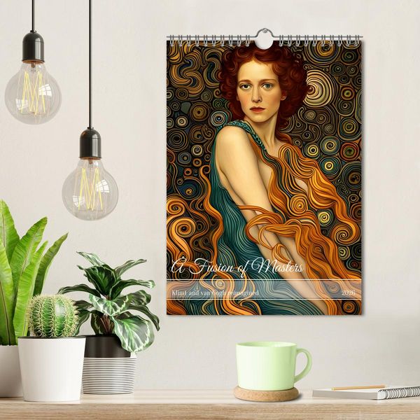 Produktbild: A Fusion of Masters (Wall Calendar 2026 DIN A4 portrait), CALVENDO 12 Month Wall Calendar