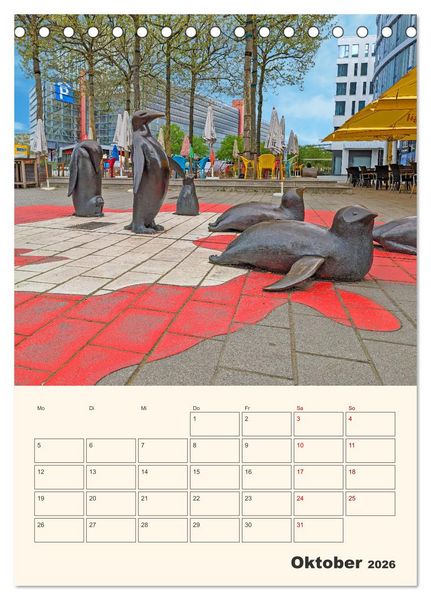 Produktbild: Chemnitz Kulturhauptstadt Terminplaner (Tischkalender 2026 DIN A5 hoch), CALVENDO Monatskalender