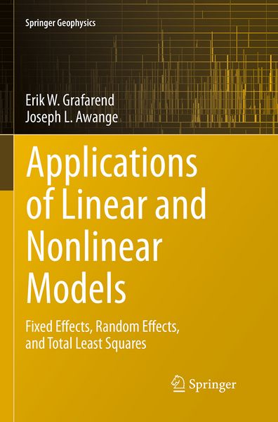 Produktbild: Applications of Linear and Nonlinear Models