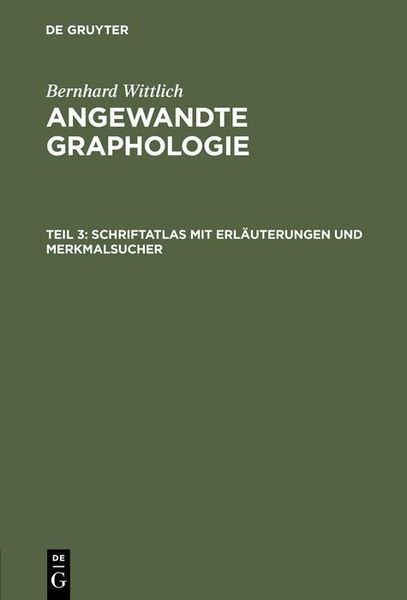Produktbild: Schriftatlas mit Erl&auml;uterungen und Merkmalsucher