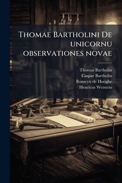 Produktbild: Thomae Bartholini De unicornu observationes novae