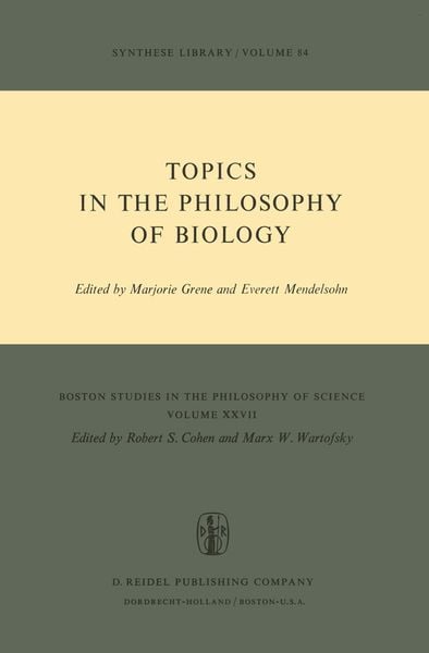 Produktbild: Topics in the Philosophy of Biology