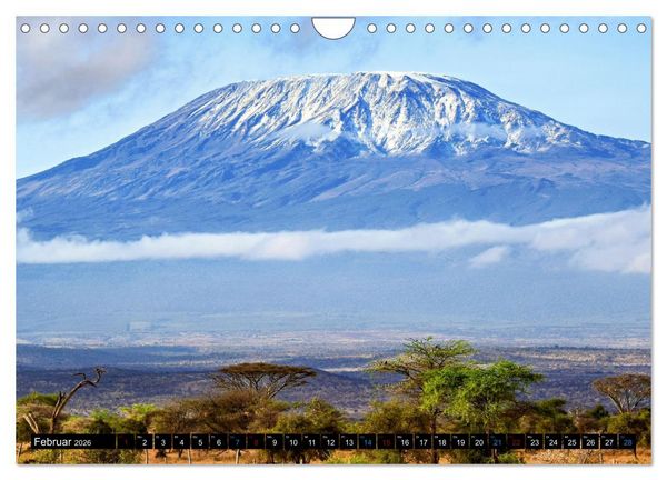 Produktbild: Kilimanjaro - das Dach Afrikas (Wandkalender 2026 DIN A4 quer), CALVENDO Monatskalender