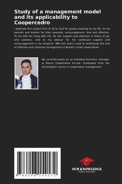 Produktbild: Study of a management model and its applicability to Coopercedro