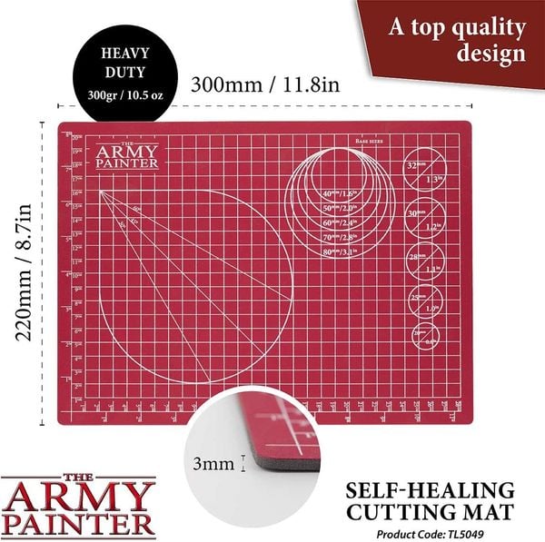 Produktbild: Pegasus ARM05049 - The Army Painter, Self healing cutting Mat, Schneidematte