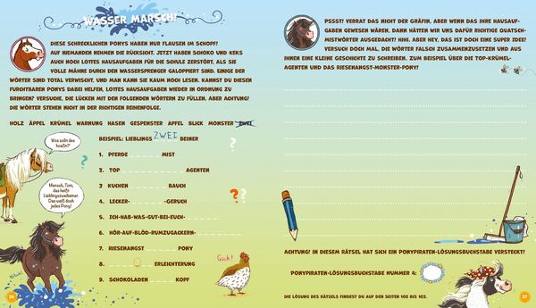 Produktbild: Mein Haferhorde-Ferienbuch