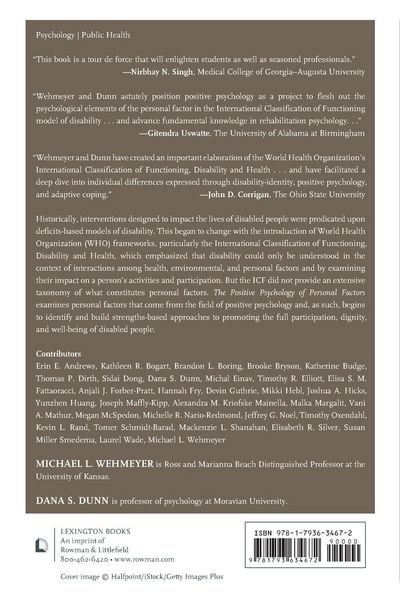 Produktbild: Positive Psychology of Personal Factors