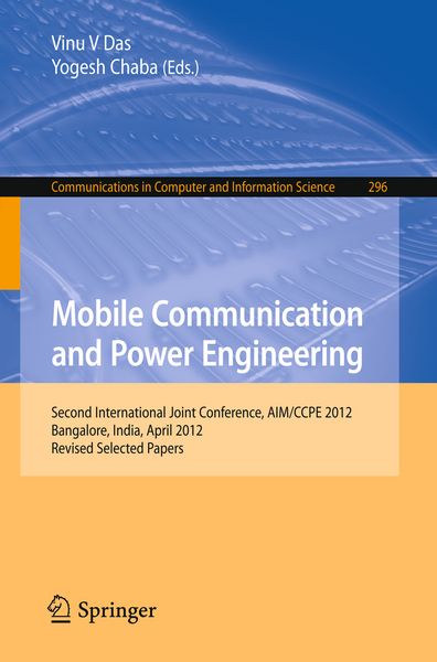 Produktbild: Mobile Communication and Power Engineering