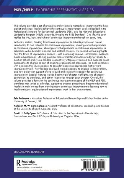 Produktbild: Leading Continuous Improvement in Schools