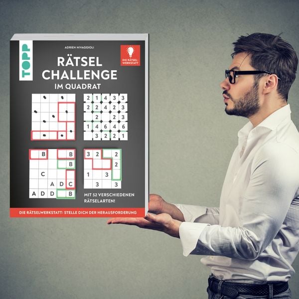Produktbild: R&auml;tsel-Challenge im Quadrat &ndash; Innovation aus der R&auml;tselwerkstatt!
