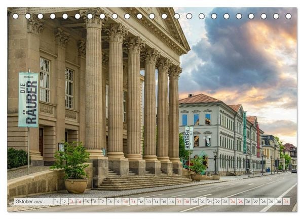 Produktbild: Meiningen Impressionen (Tischkalender 2026 DIN A5 quer), CALVENDO Monatskalender