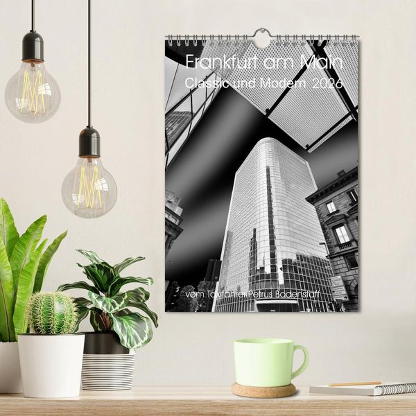 Produktbild: Frankfurt am Main - Classic und Modern (Wandkalender 2026 DIN A4 hoch), CALVENDO Monatskalender