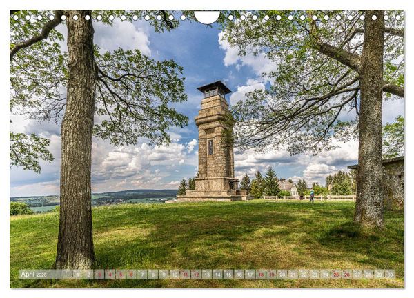 Produktbild: Vogtland - Farben einer Landschaft (Wandkalender 2026 DIN A4 quer), CALVENDO Monatskalender