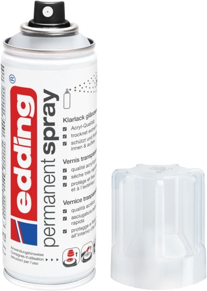 Produktbild: 5200 Permanent Spray, Klarlack gl&auml;nzend, 200ml Premium Acryllack