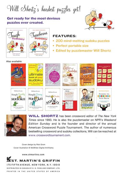 Produktbild: Will Shortz Presents Terrifying Sudoku