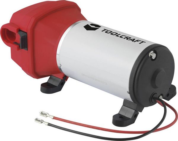 Produktbild: TOOLCRAFT TO-7159158 Niedervolt-Druckwasserpumpe 1020 l/h 12 V/DC