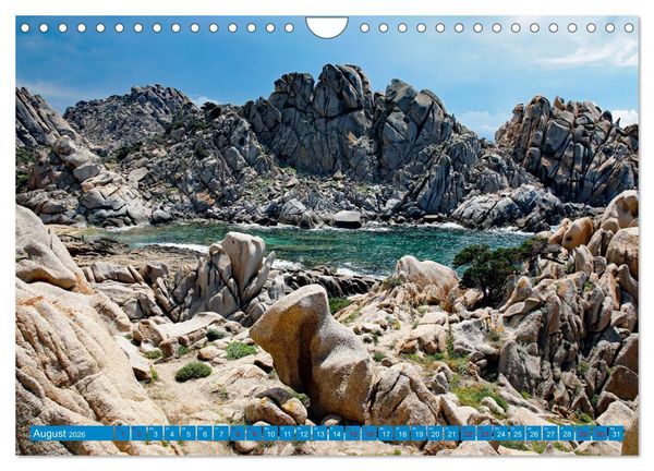 Produktbild: Traumhaftes Sardinien (Wandkalender 2026 DIN A4 quer), CALVENDO Monatskalender