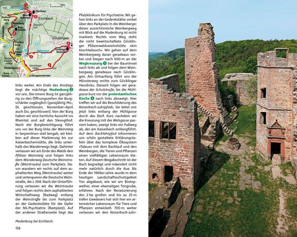 Produktbild: ROTHER Wanderbuch Wandern & Einkehren Pf&auml;lzerwald und Deutsche Weinstra&szlig;e