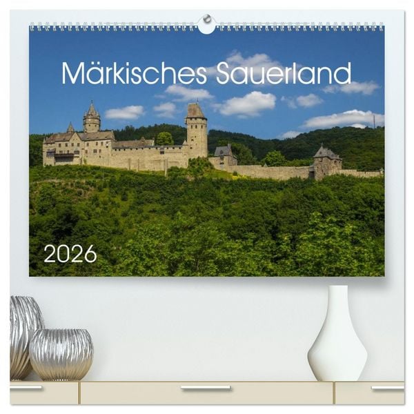 Produktbild: M&auml;rkisches Sauerland (hochwertiger Premium Wandkalender 2026 DIN A2 quer), Kunstdruck in Hochglanz