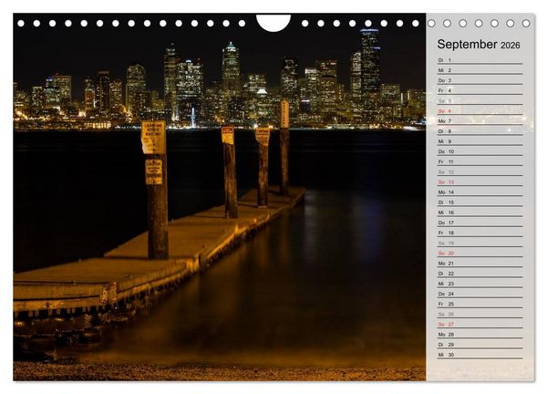 Produktbild: Eine Reise nach Seattle (Wandkalender 2026 DIN A4 quer), CALVENDO Monatskalender