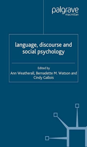 Produktbild: Language, Discourse and Social Psychology