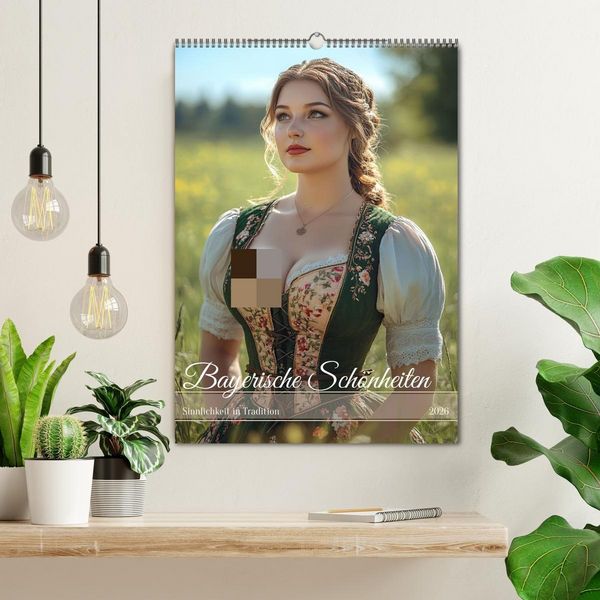 Produktbild: Bayerische Sch&ouml;nheiten (Wandkalender 2026 DIN A2 hoch), CALVENDO Monatskalender