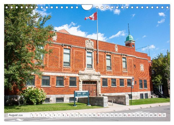 Produktbild: Montreal - klassisches Erbe in Qu&eacute;bec (Wandkalender 2026 DIN A4 quer), CALVENDO Monatskalender