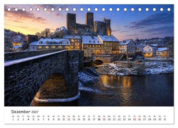 Produktbild: Runkel - Idylle an der Lahn (Tischkalender 2027 DIN A5 quer), CALVENDO Monatskalender