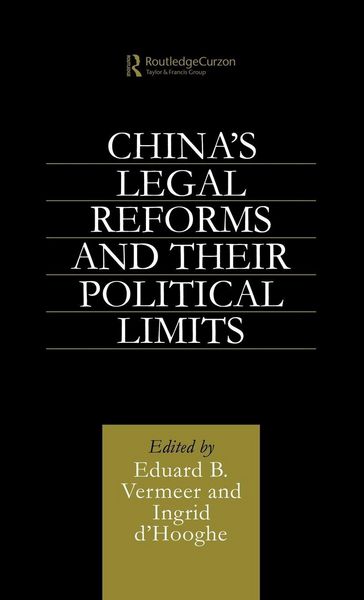 Produktbild: China's Legal Reforms and Their Political Limits