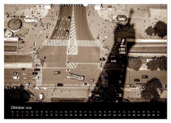 Produktbild: Paris (Wandkalender 2026 DIN A2 quer), CALVENDO Monatskalender